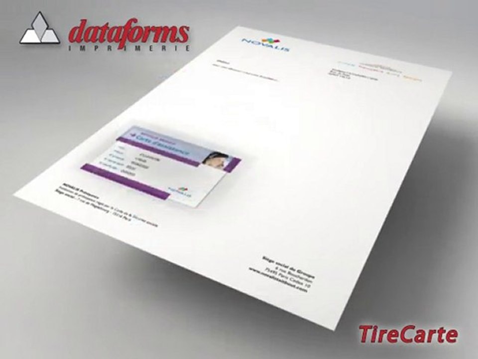 Cartes integrées Dataforms - Carte integrée Tire-Carte