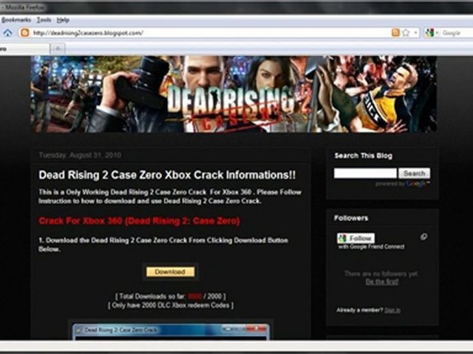 Dead Rising 2 Case Zero Crack [Xbox 360]