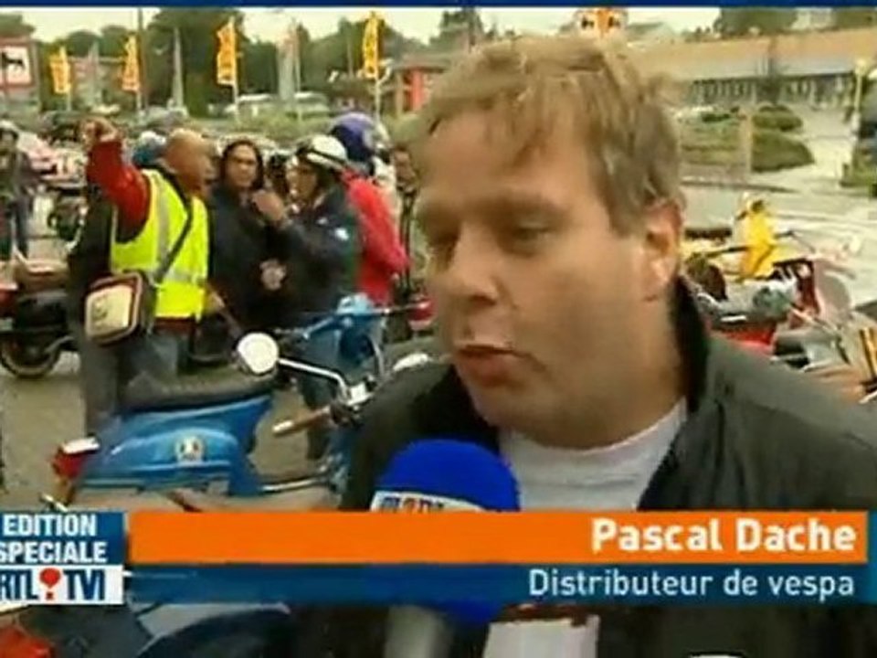 Rallye Vespa Club Charleroi - Reportage RTL TVI