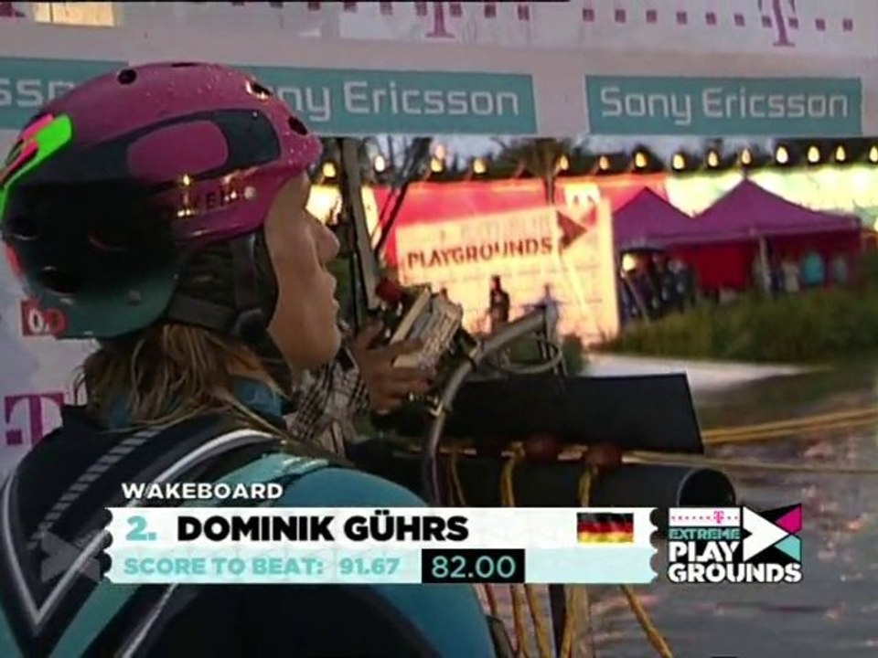 Telekom Playgrounds Hamburg - Wakeboard 2nd Dominik Gühr
