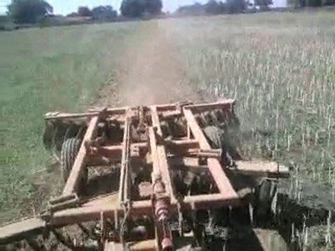 Déchaumage JD 6610+JDB