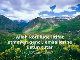 Peygamber Efendimizin S.A.V Gençlere Tavsiyeleri