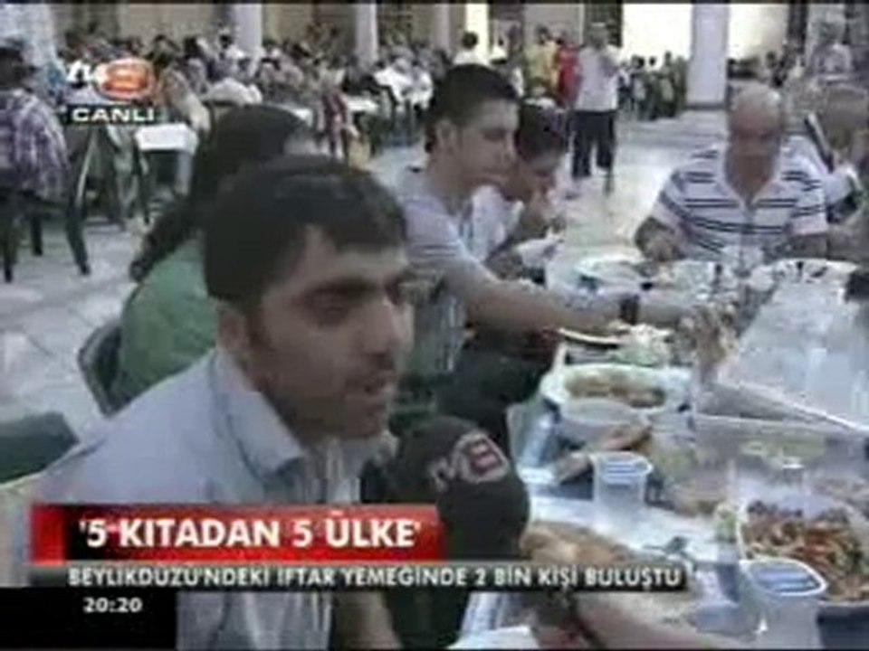 Beylikdüzü İftar Tv8 haber