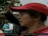 Campesinos colombianos desplazados exigen restitución de ti