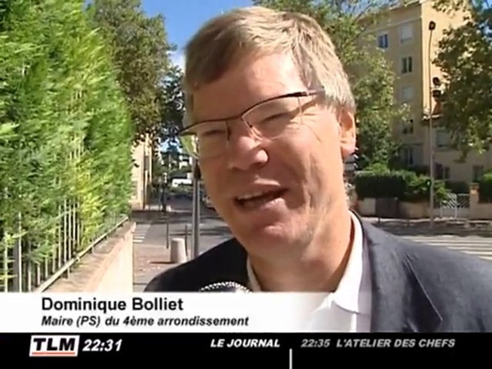 Pistes cyclables à double sens à Lyon