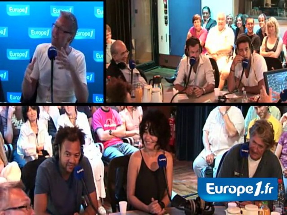 Ruquier et Sarraute dans la savane