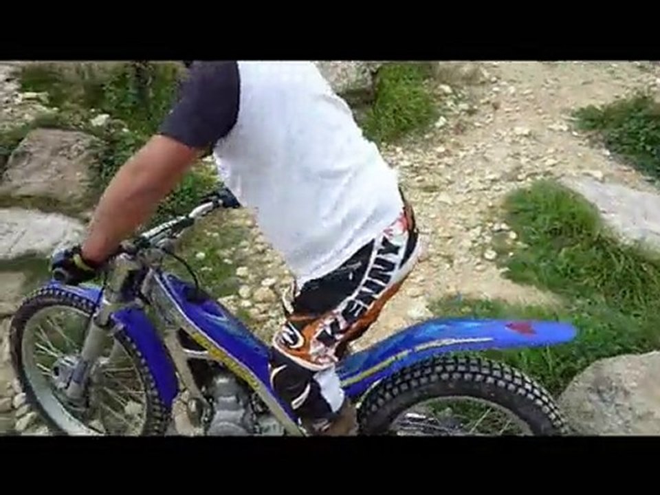 Entrainement trial du dimanche matin