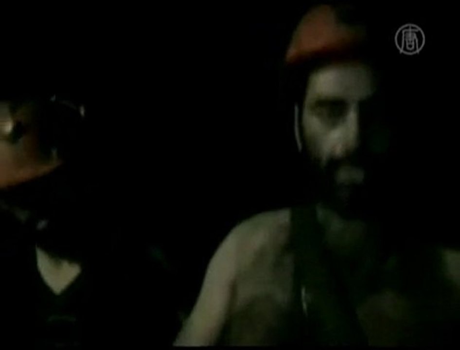 Trapped Chilean Miners Phone Loved Ones