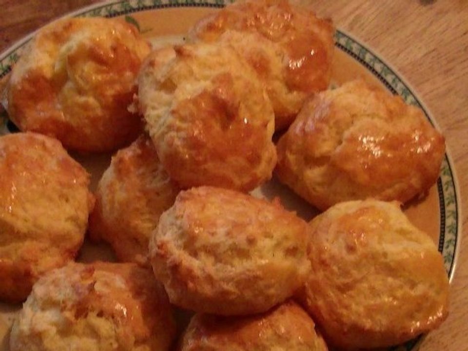 Recette de cuisine : Gougères au fromage