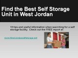 West Jordan Self Storage Facility Storage Units Mini Boat R