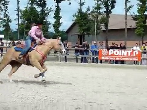 Championnat de France western 2010 - barrel racing