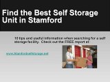Stamford Self Storage Facility Storage Units Mini Boat RV