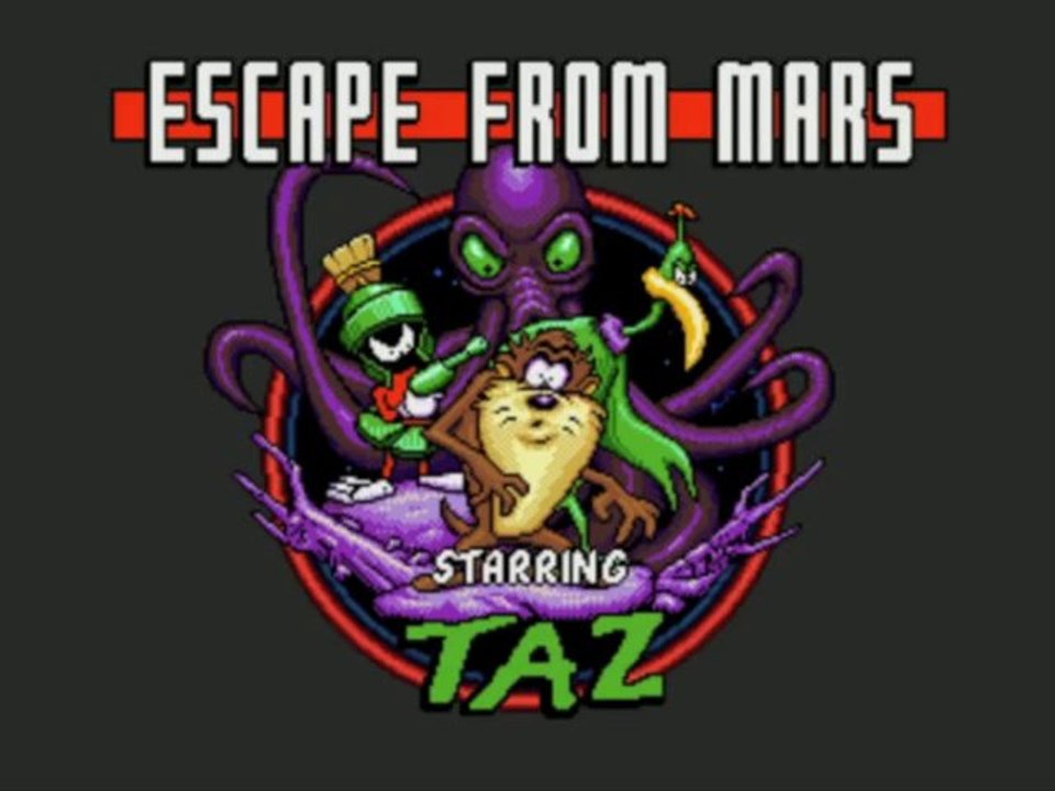 Taz in Escape from Mars sur Megadrive par xghosts