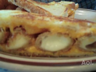 Denny's Fried Cheese Melt Taste Test