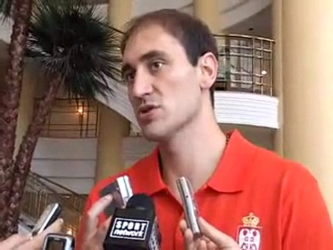 Nenad Krstić pred meč protiv Australije