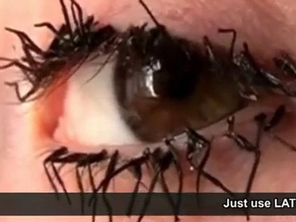 Craziest eyelash extensions
