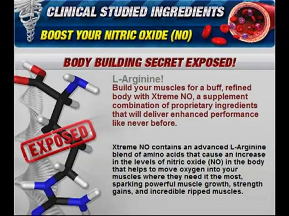 Xtremeno muscle body building secret workout diet exposed