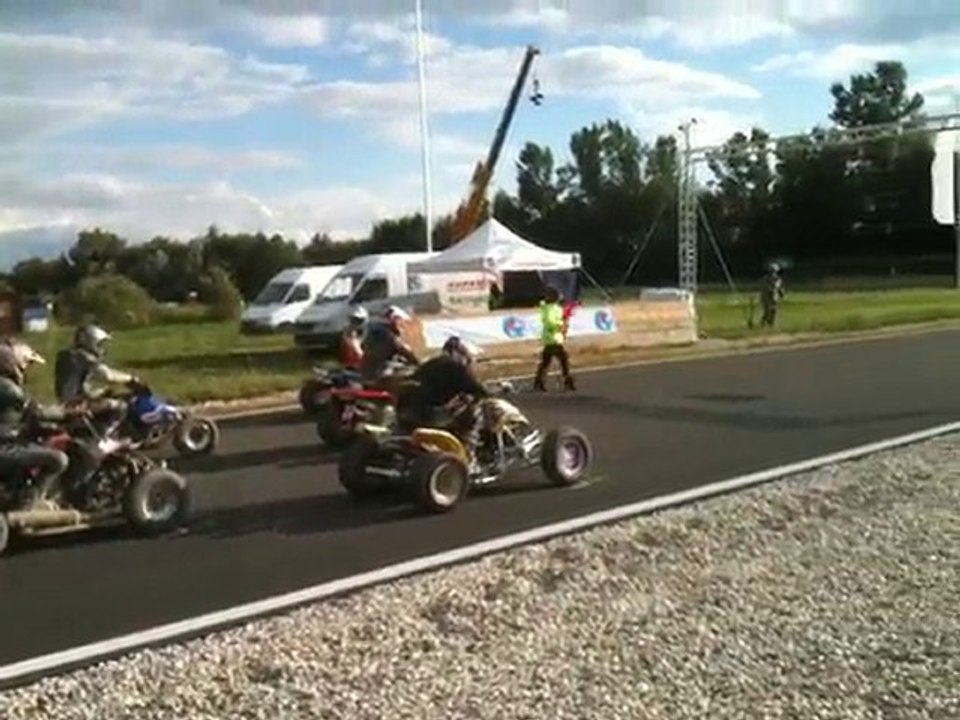 départ quad national lignieres 2010 2eme manche