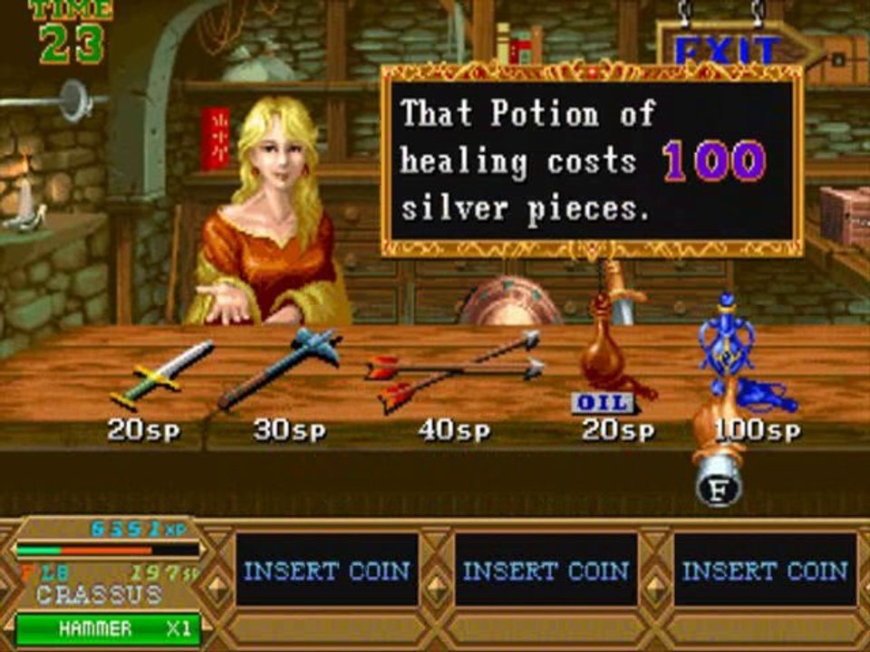 Dungeons & Dragons: Tower of Doom (Arcade)