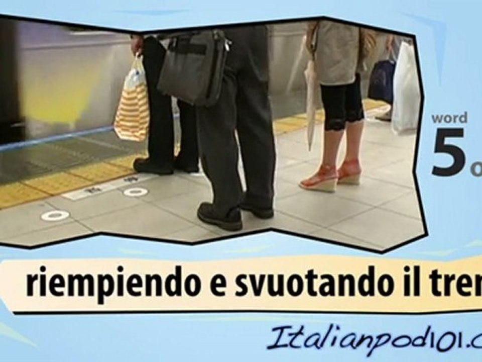Learn Italian with Video - Daily Activities I