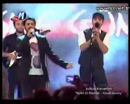 9 Albania Rafet el Roman Yusuf Güney concert AŞK TRT