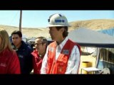 Chile escape shaft drilling begins 31 Ags 2010