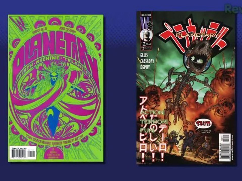 Warren Ellis in 2000: The Authority, Planetary and ...