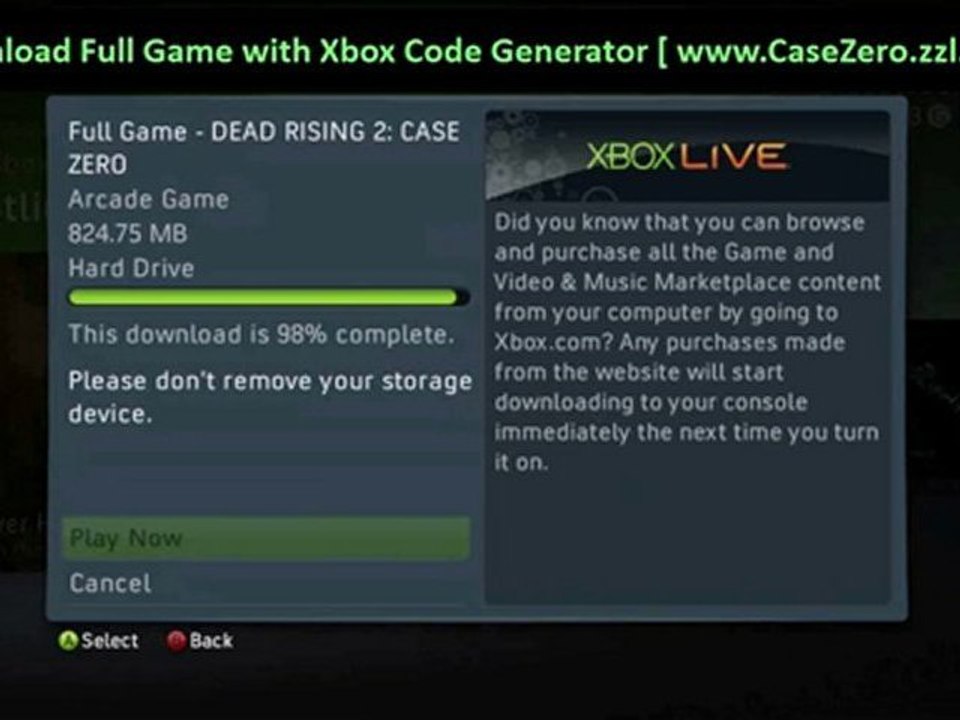 Dead Rising 2 Case Zero Working Crack [Xbox 360]