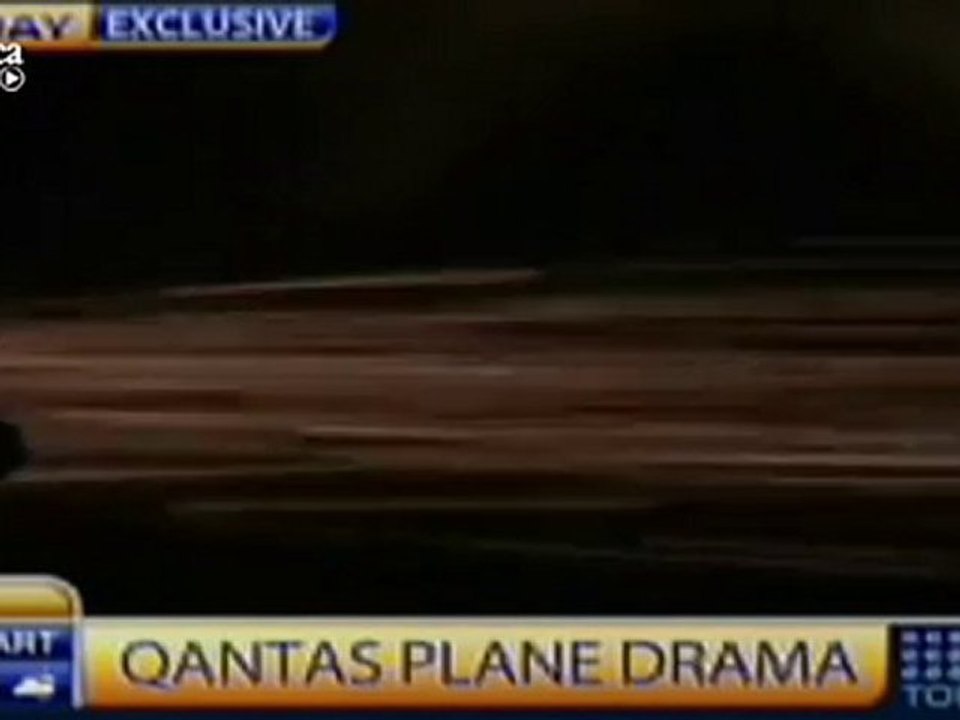 motore in fiamme sul volo quantas