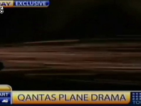 motore in fiamme sul volo quantas