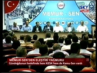 Memur-Sen'den Eleştiri Yağmuru
