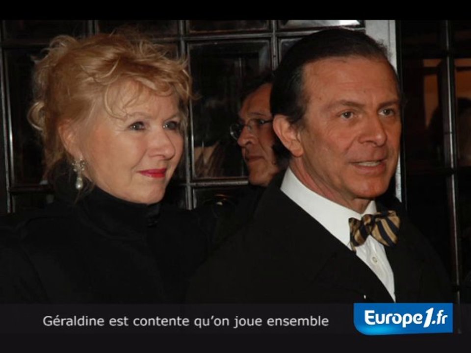 "Géraldine est contente que l'on soit ensemble"