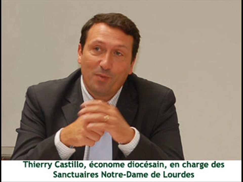 Sanctuaires N-D Lourdes : Interview de Thierry Castillo