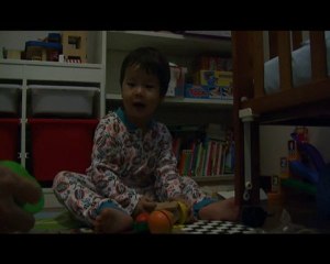 Olivier, juste avant le dodo, août 2010