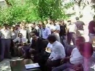 Devlet Bakanı Cevdet Yılmazın Adaklı'yı ziyareti