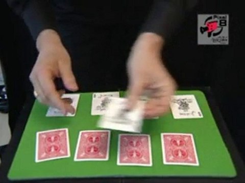 Tour de magie close-up: La carte folle