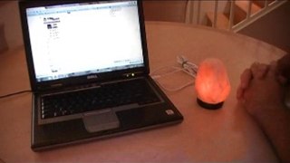 How To Plug In Your USB Salt Lamp