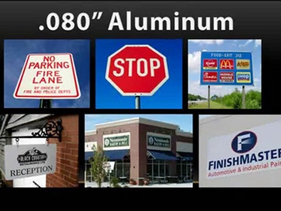 How Thick Should Your Metal Sign Be?