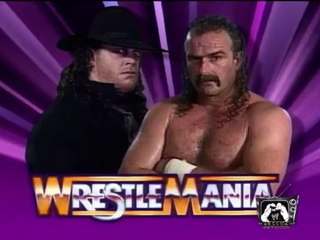 Wwe wRESTLEMANIA 8 lEGENDS uNDERTAKER VS jAKE tHE sNAKE