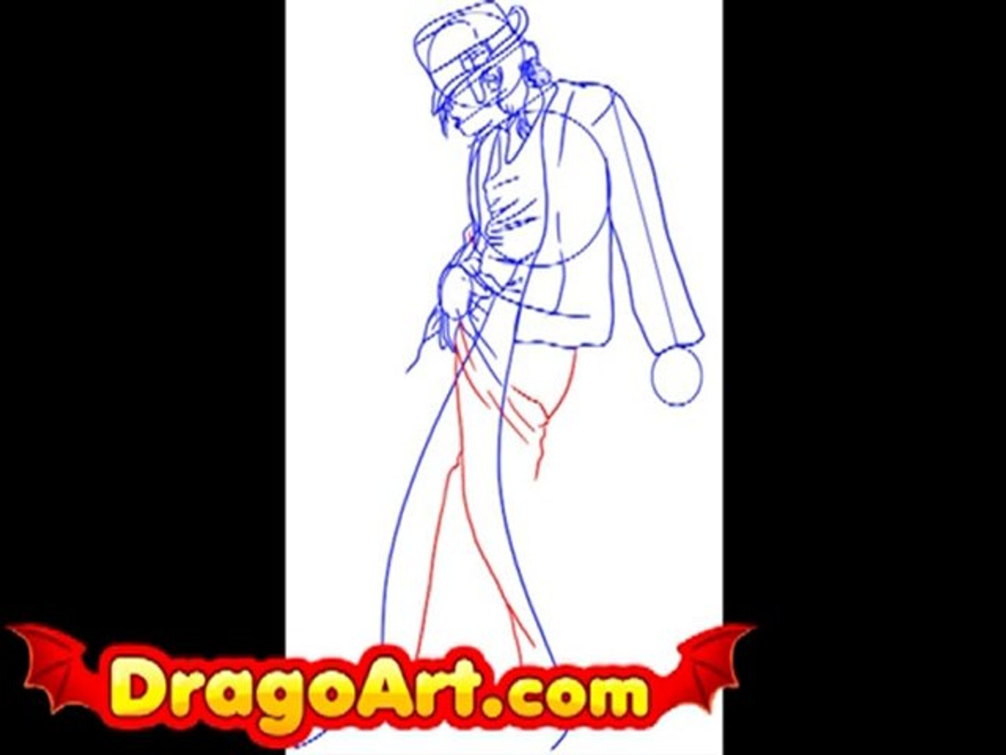How To Draw Michael Jackson, Step by Step, Drawing Guide, by Dawn - DragoArt
