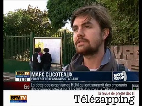 Télézapping : la rentrée c'est dur, même pour les profs