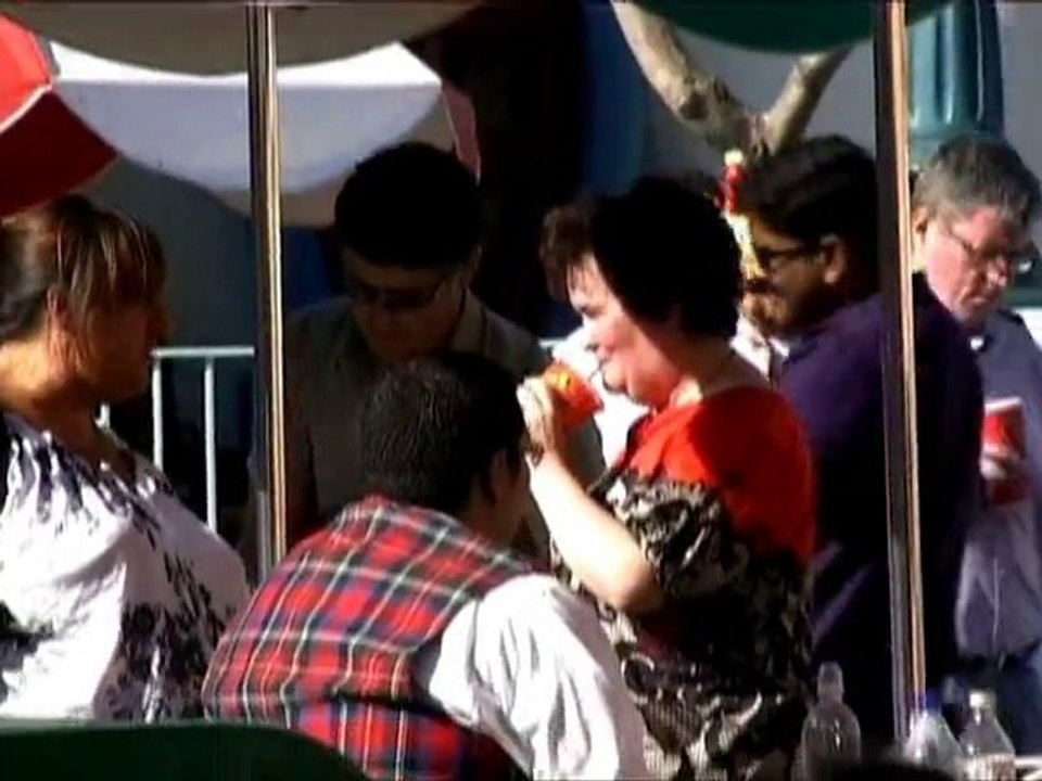 SNTV - Exklusiv: Susan Boyle in den USA!