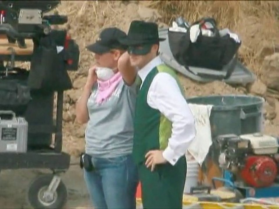 SNTV - Exklusiv: Am Set von 'Green Hornet'