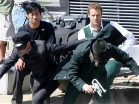 SNTV - Exklusiv: Am Set von Green Hornet