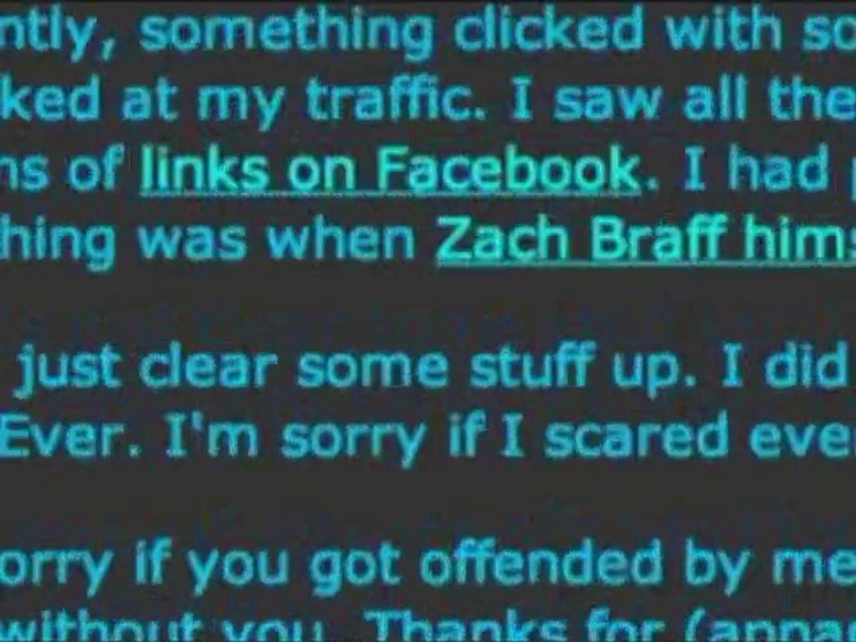 SNTV - Exklusiv: Zach Braff ist am Leben