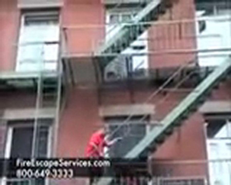 Fire Escape Painting Kitchener 800-649-3333 www.Fireescapep