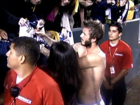 SNTV - Exklusiv: Beckham und seine USA-Fans