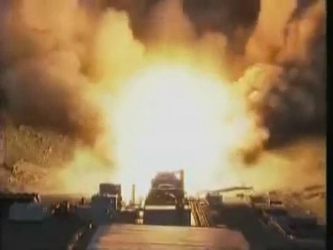 Test moteur de la Nasa et ATK Aerospace Systems