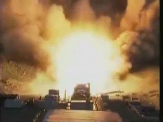 Test moteur de la Nasa et ATK Aerospace Systems