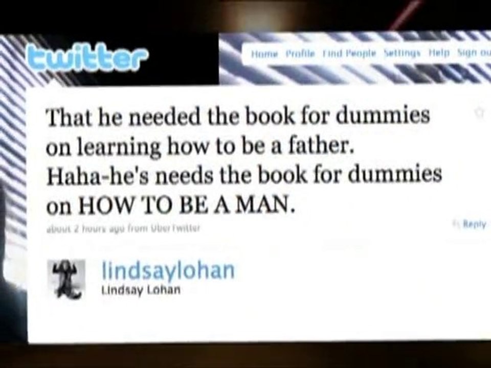 SNTV - Exklusiv! Lohan: Streit mit Vater